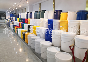 韩国有哪些物流公司吉安容器一楼涂料桶、机油桶展区